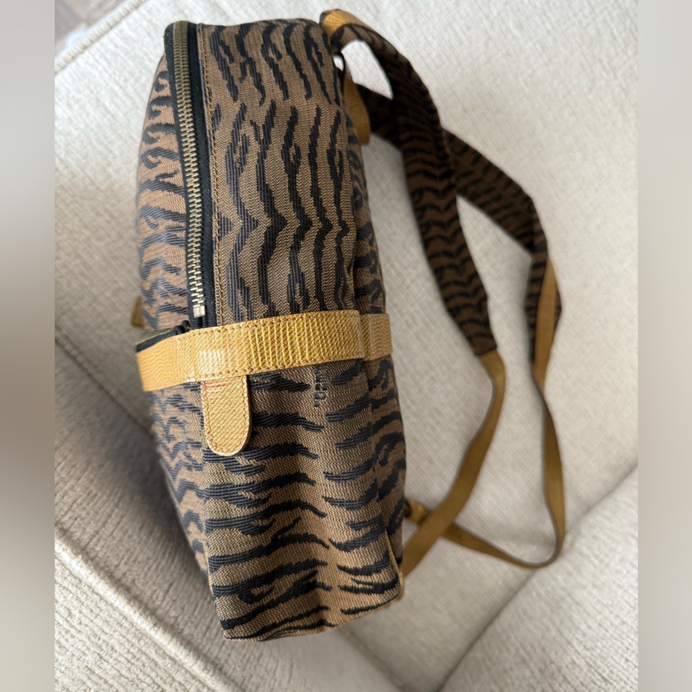 Fendi zebra print backpack - Picture 6 of 14